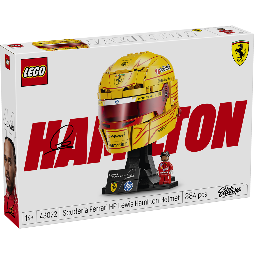 Lego Lewis Hamilton Racing Helmet